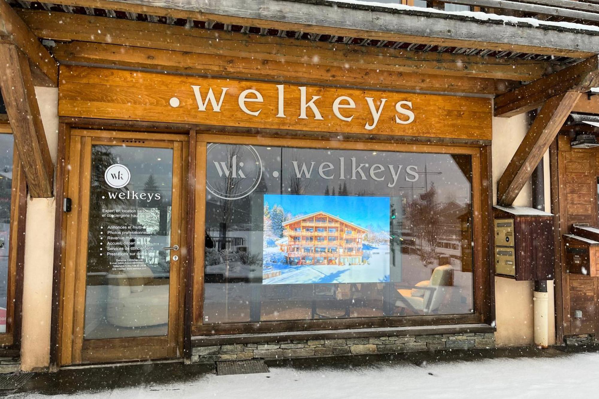 Exceptional studio 2 min to Rochebrune cable car in Megève - Welkeys Extérieur photo